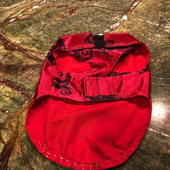 Red Dragon boy studded dog clothes size x small nwot - Picture 2 of 4